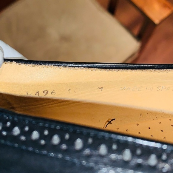 Belmondo Leather Tassel Metalion Loafer. Made in Spain. - Picture 14 of 16